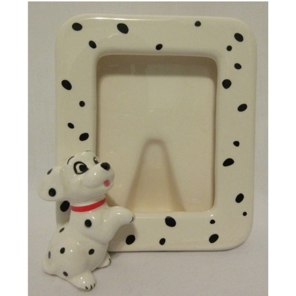 Vintage Disney Parks 101 One Hundred and One Dalmatians Photo Picture Frame RARE